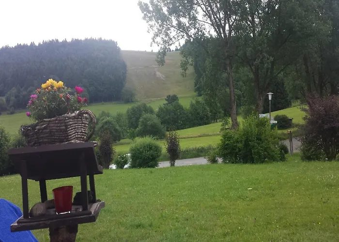 In Usseln Nahe Skiliften *